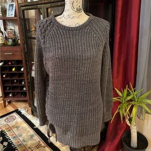 Rue21 Lace Up Sweater